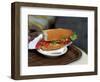 Lunchtime Sandwich, Paris, France-David Barnes-Framed Photographic Print