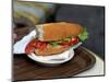 Lunchtime Sandwich, Paris, France-David Barnes-Mounted Photographic Print