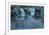 Lundbreck Falls on Crowsnest River, Lundbreck, Alberta, Canada-null-Framed Photographic Print