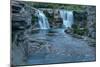 Lundbreck Falls on Crowsnest River, Lundbreck, Alberta, Canada-null-Mounted Photographic Print