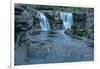 Lundbreck Falls on Crowsnest River, Lundbreck, Alberta, Canada-null-Framed Photographic Print