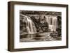 Lundbreck Falls on Crowsnest River, Lundbreck, Alberta, Canada-null-Framed Photographic Print