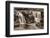 Lundbreck Falls on Crowsnest River, Lundbreck, Alberta, Canada-null-Framed Photographic Print