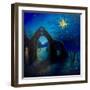 Lune Lupine, Wolf Moon,-Lee Campbell-Framed Giclee Print