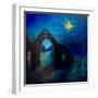 Lune Lupine, Wolf Moon,-Lee Campbell-Framed Giclee Print