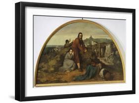 Lunette of Earthquake-Silvestro Lega-Framed Giclee Print