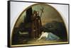 Lunette of Plague-Silvestro Lega-Framed Stretched Canvas