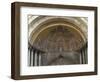 Lunette on St. Alypius' Arc, Mosaic on the Facade of St. Mark's Basilica, Venice, Italy-null-Framed Giclee Print