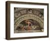 Lunette Showing David and Goliath-Giulio Romano-Framed Giclee Print