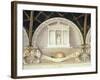 Lunette Showing Temple or Jupiter-Antonio Allegri Da Correggio-Framed Giclee Print