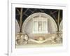 Lunette Showing Temple or Jupiter-Antonio Allegri Da Correggio-Framed Giclee Print