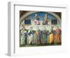 Lunette with Power and Justice-Pietro Perugino-Framed Giclee Print