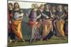 Lunette with Sibyls and Prophets-Pietro Perugino-Mounted Giclee Print