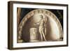 Lunette with the Genius of Rome-Correggio-Framed Giclee Print