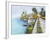 Lungo Lago-Guido Borelli-Framed Giclee Print