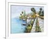 Lungo Lago-Guido Borelli-Framed Giclee Print