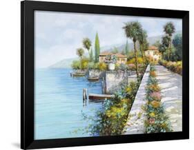 Lungo Lago-Guido Borelli-Framed Giclee Print