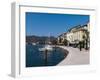 Lungolago Zanardelli, Salo, Lake Garda, Lombardy, Italian Lakes, Italy, Europe-Sergio Pitamitz-Framed Photographic Print