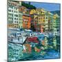 Lungomare di Camogli-Daniela Corallo-Mounted Art Print