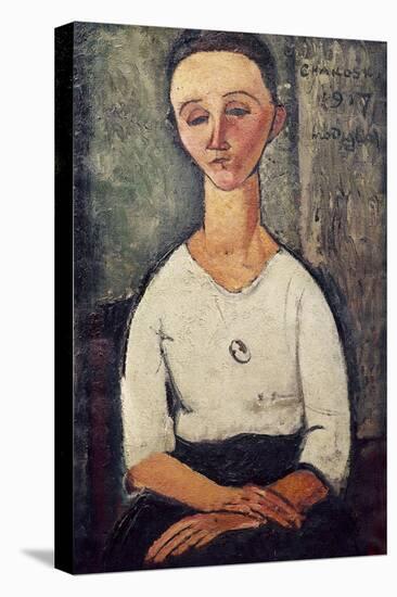 Lunia Czechowska-Amedeo Modigliani-Stretched Canvas