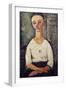 Lunia Czechowska-Amedeo Modigliani-Framed Giclee Print