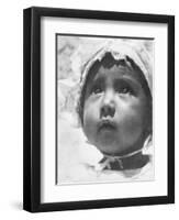 Lupe Rivera Marin, First Daughter of Diego Rivera and Lupe Marin, Mexico City, 1924-Tina Modotti-Framed Photographic Print