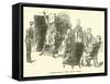 Lupin Announces "Mr Henry Irving"-Weedon Grossmith-Framed Stretched Canvas