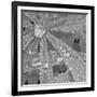 Lupin Dew I B&W-Adam Brock-Framed Giclee Print