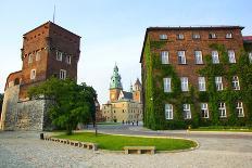 Wawel Castle on the Vistula River in Cracow (Krakow), Poland-luq-Stretched Canvas