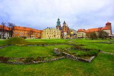 Wawelcathedral on the Wawel Hill in Krakow (Cracow)-luq-Mounted Photographic Print