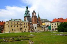 Wawelcathedral on the Wawel Hill in Krakow (Cracow)-luq-Stretched Canvas