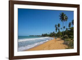 Luquillo Beach, Puerto Rico, West Indies, Caribbean, Central America-Michael Runkel-Framed Photographic Print