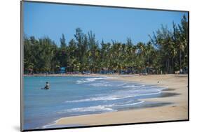 Luquillo Beach, Puerto Rico, West Indies, Caribbean, Central America-Michael Runkel-Mounted Photographic Print