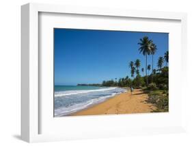 Luquillo Beach, Puerto Rico, West Indies, Caribbean, Central America-Michael Runkel-Framed Photographic Print