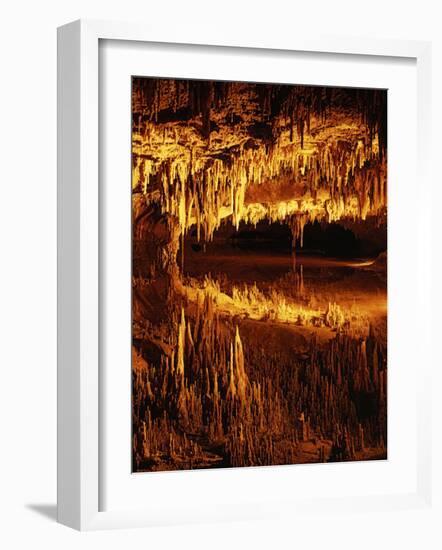 Luray Caverns, Luray, Virginia, USA-Charles Gurche-Framed Photographic Print