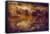 Luray Caverns, Virginia-RR-Framed Stretched Canvas