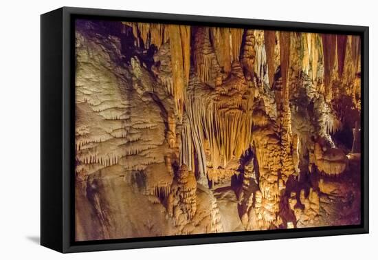 Luray Caverns, Virginia-RR-Framed Stretched Canvas