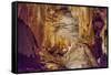 Luray Caverns, Virginia-RR-Framed Stretched Canvas