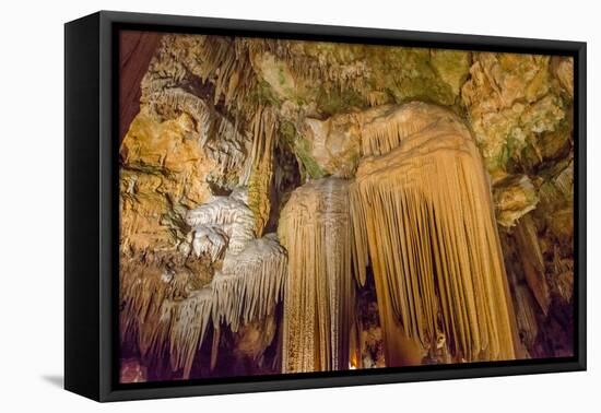 Luray Caverns, Virginia-RR-Framed Stretched Canvas