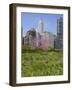 Lurie Garden, Millennium Park, Chicago, Illinois, United States of America, North America-Amanda Hall-Framed Photographic Print