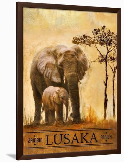 Lusaka-Patricia Pinto-Framed Art Print