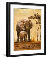 Lusaka-Patricia Pinto-Framed Art Print