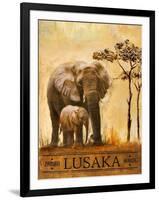 Lusaka-Patricia Pinto-Framed Art Print