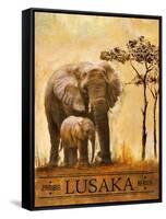 Lusaka-Patricia Pinto-Framed Stretched Canvas