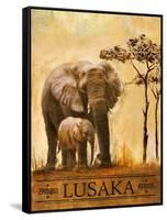 Lusaka-Patricia Pinto-Framed Stretched Canvas
