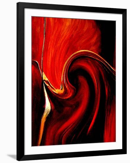 Luscious Red-Ruth Palmer 2-Framed Art Print