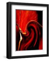 Luscious Red-Ruth Palmer 2-Framed Art Print