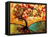 Lush Blossom Tree-Natasha Wescoat-Framed Stretched Canvas