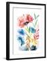 Lush Floral I-Rebecca Meyers-Framed Giclee Print