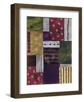 Lush Geometry-Muriel Verger-Framed Art Print